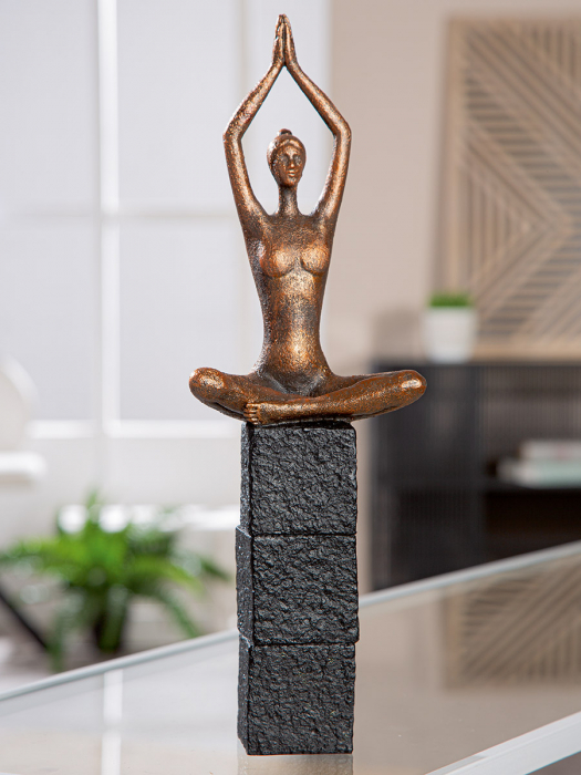 Sculptură, Femeie, Movement, Polirășină, bronz, PU 2, L. 6,5 cm, L. 11 cm, H. 34,5 cm [4]