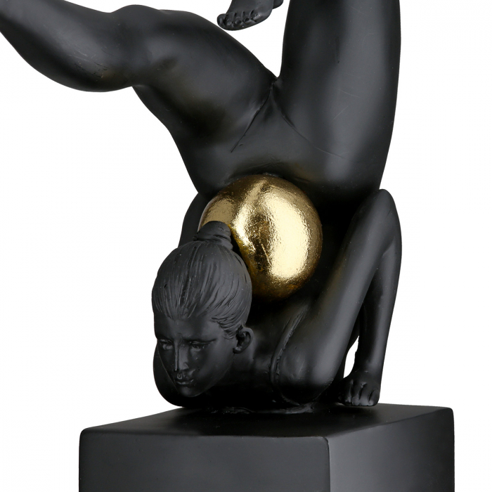 Sculptură, Femeie, Rășină sintetică, negru, PU 2, L. 9 cm, L. 24 cm, H 26 cm [3]