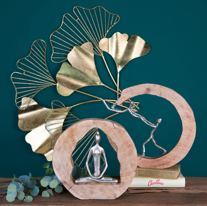 Figurina PARENTS LOVE, aluminiu, 37x5x32 cm [5]