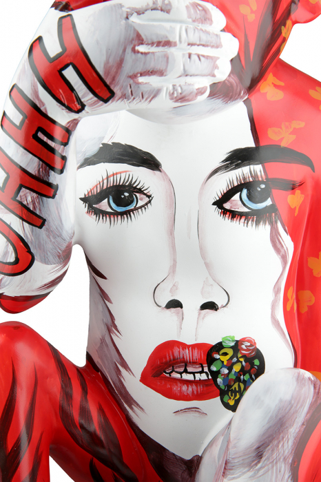 Sculptură rasina Monkey, multicolora [2]