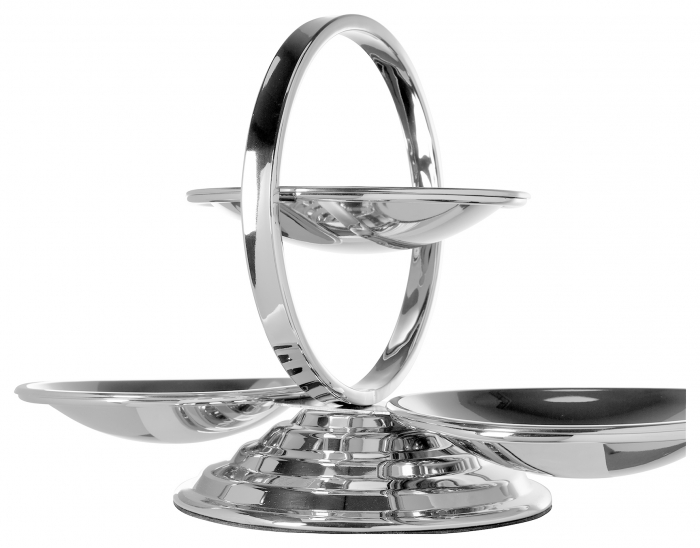 SERVO, Suport de fructe 3 niveluri, inox, 41x25x31,5 cm [5]