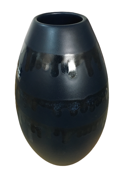 Set 1 Lampa cu 2 vaze HORY, ceramica, albastru, 35/23.5/30 cm [5]