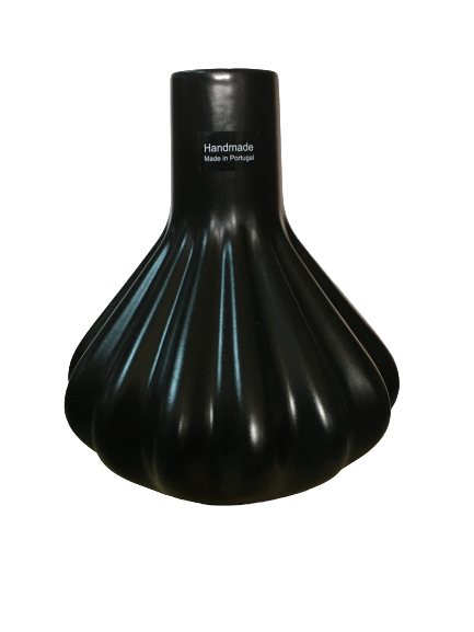 Set 1 Lampa cu 3 Vaze KNOPPER, ceramica, negru, 34/34/30/28 cm [5]