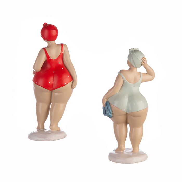 Set 2 figurine Aunt Elli, rasina, multicolor, 9.5x11.5x24 cm [2]