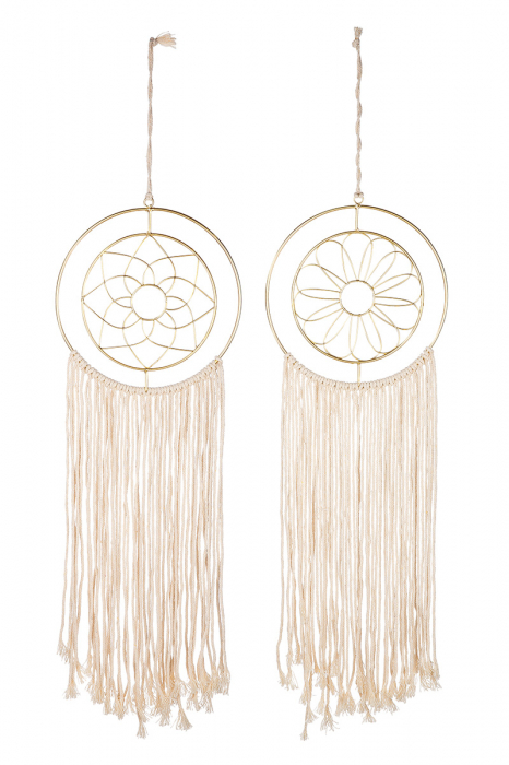 Set 2 ghirlande Dream Catcher, otel [2]