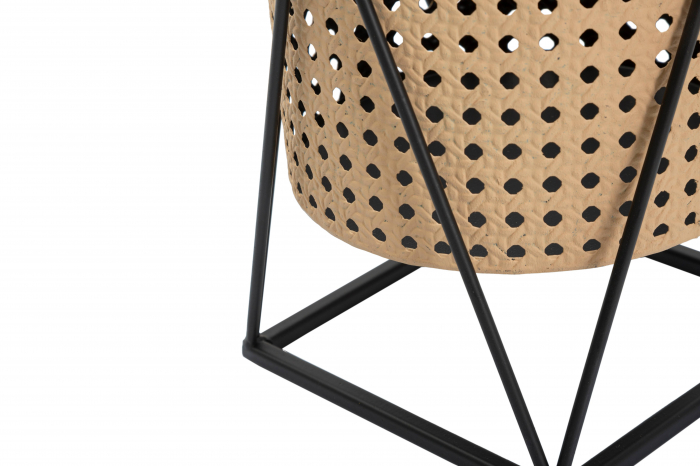 Set 2 ghivece Osaka, Fier, Multicolor, 22x21/19x21/19 cm [4]