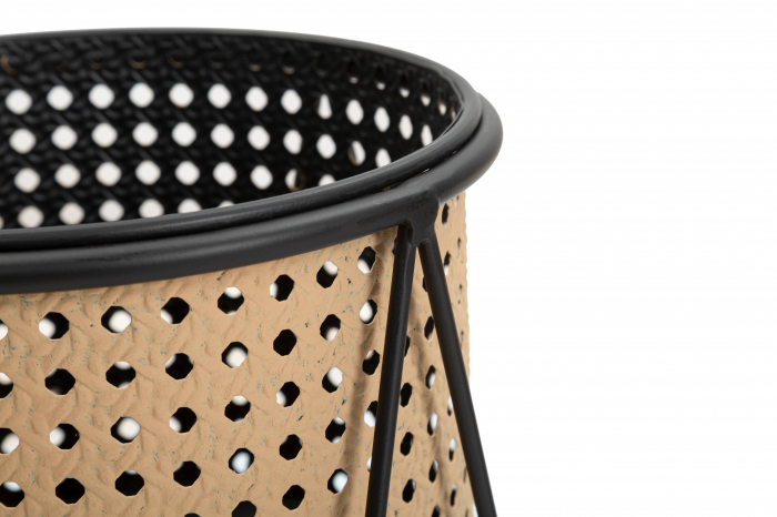 Set 2 ghivece Osaka, Fier, Multicolor, 22x21/19x21/19 cm [5]