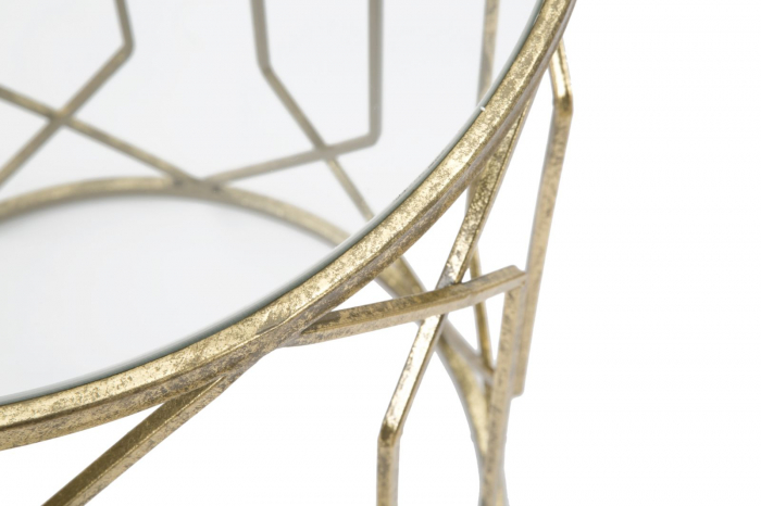 Set 2 masute TUNISI (cm) Ø 42X53-38X47 [7]