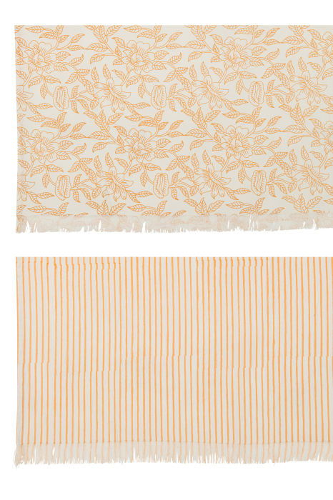 Set 2 paturi, Textil, Roz, 273x134x0.5 [4]