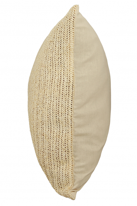 Set 2 pernite Natural, Panza, Maro, 45x45 cm [6]