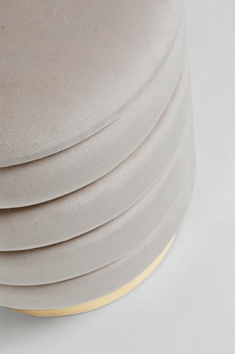 Set 2 pufuri DARINA, lemn, bej, 36/40cm [3]