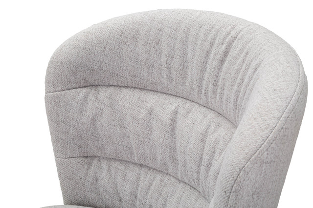 Set 2 scaune de bar Losanna, Lemn/Metal/Fibre sintetice, Gri/Negru, 108x52x59 cm [7]