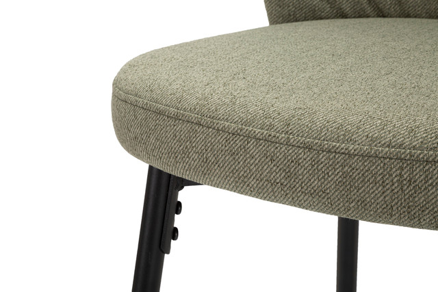 Set 2 scaune de bar Losanna, Lemn/Metal/Fibre sintetice, Verde/Negru, 108x52x59 cm [7]