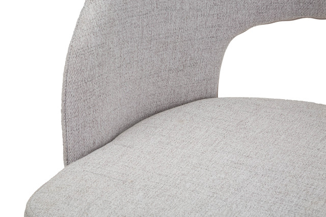 Set 2 scaune Helsinki, Lemn/Metal/Fibre sintetice, Gri/Negru, 80x51x53 cm [7]