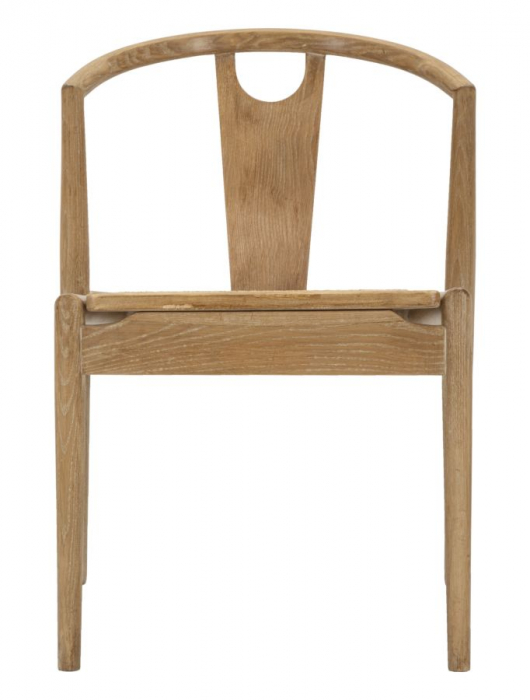 Set 2 scaune Japan -B-, ASH WOOD AND RATTAN, Maro, 76x56x53 cm [6]