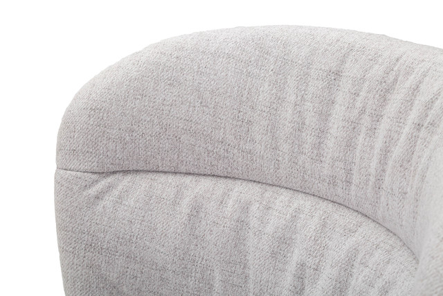 Set 2 scaune Losanna, Lemn/Metal/Fibre sintetice, Gri/Negru, 85x58x60.5 cm [5]