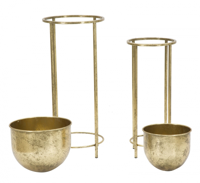 Set 2 suporturi de flori COPPIA (cm) Ø 27X62-21,5X52 [8]