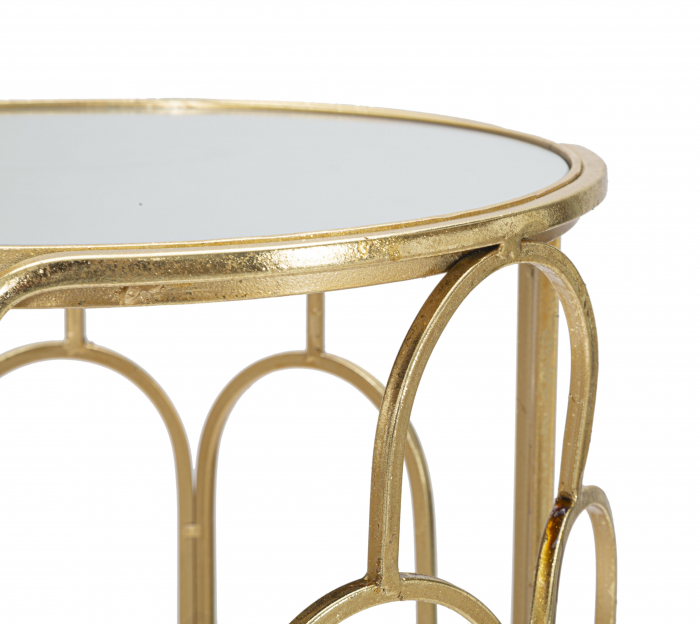 Set 2 masute ARTY ROUND CM Ø 36,5X70-31X60, Mauro Ferretti [3]