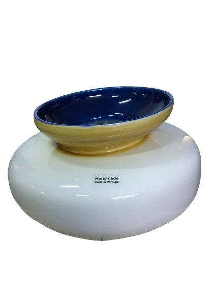 Set 3 vaze HERITAGE, ceramica, alb, 41/34/7.5 cm [4]