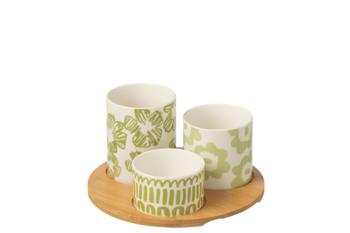Set Aperitiv cu tava bamboo , SET4, MIX [2]