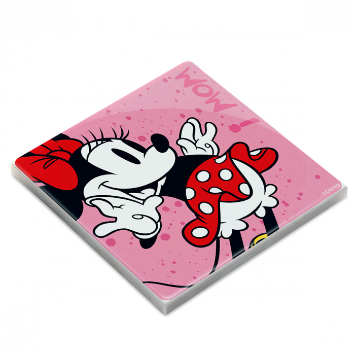 Set de 40, Disney, Coaster, Mickey & Minnie I am, Porțelan, multicolor, PU 1, 8 buc. asortate, L. 9 cm, H. 9 cm [6]