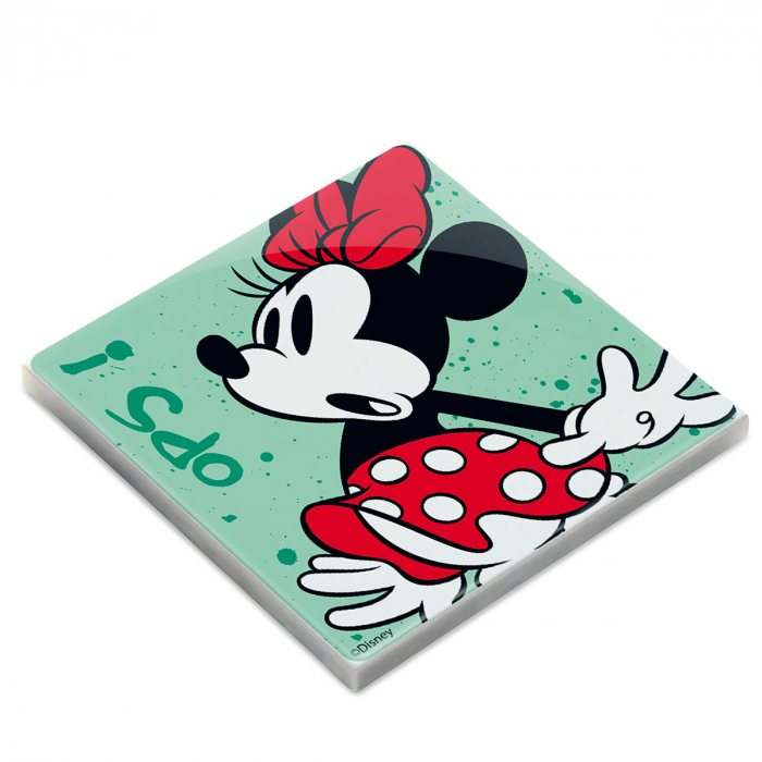 Set de 40, Disney, Coaster, Mickey & Minnie I am, Porțelan, multicolor, PU 1, 8 buc. asortate, L. 9 cm, H. 9 cm [7]