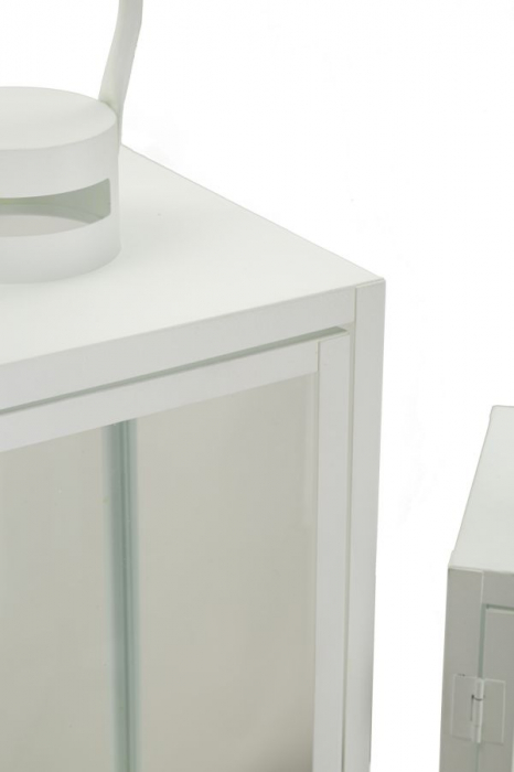 Set felinare, WHITE 3 buc cm 22x22x66-18x18x49,5-14x14x39 [5]