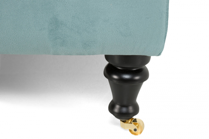 Sezlong living Diana, Turcoaz, 165x88x70 cm [8]