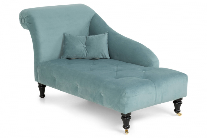 Sezlong living Diana, Turcoaz, 165x88x70 cm [2]