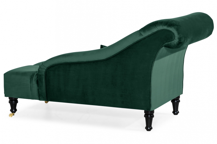 Sezlong living Diana, Verde inchis, 165x88x70 cm [6]