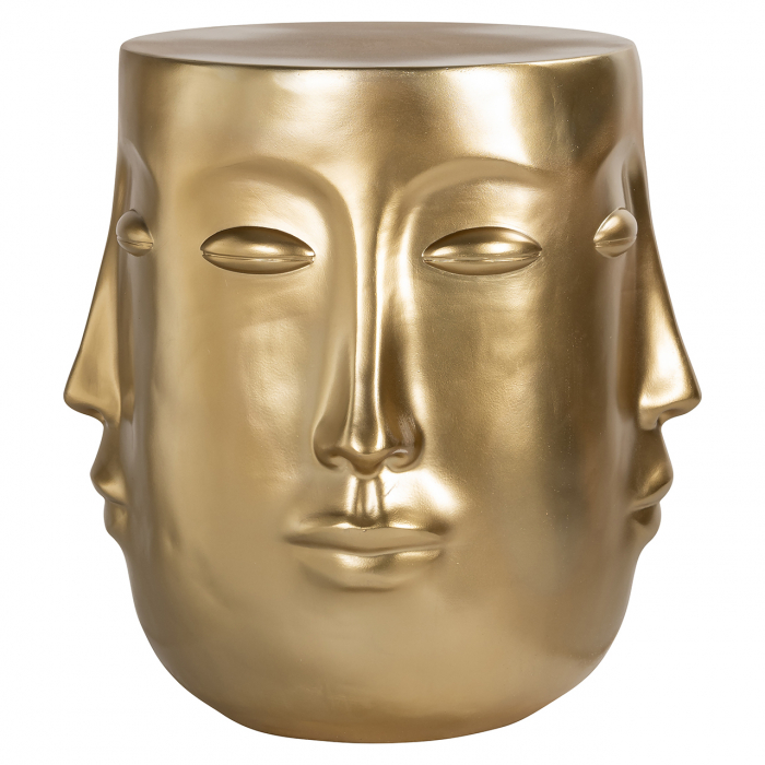 Masuta Christy auriu, polirasina, 40 cm [2]