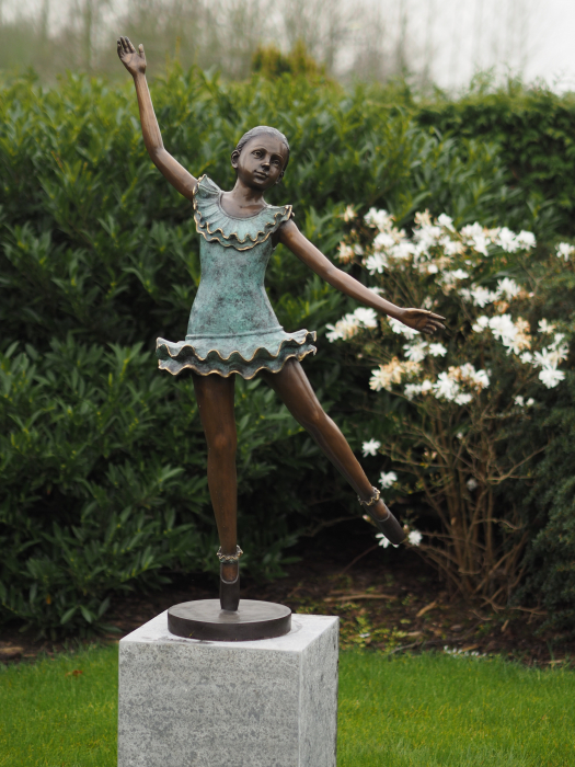 Statuie balerina, Bronz, 130 X 64 X 32 cm [2]