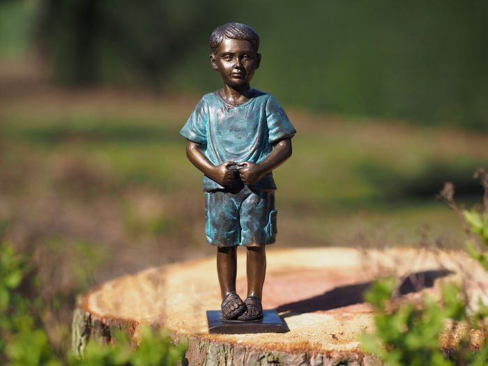 Statuie bronz, Băiețel 20 x 5 x 8 cm [3]