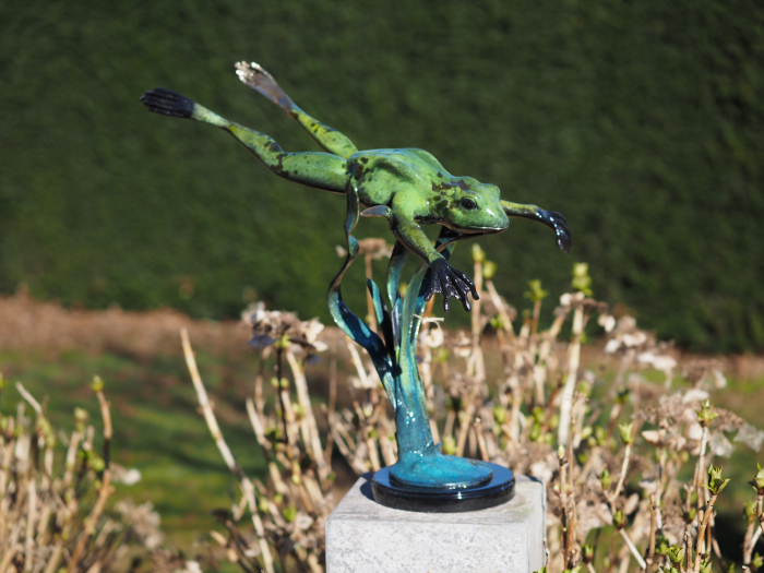 Statuie bronz, Broască săritoare (în jos) [2]