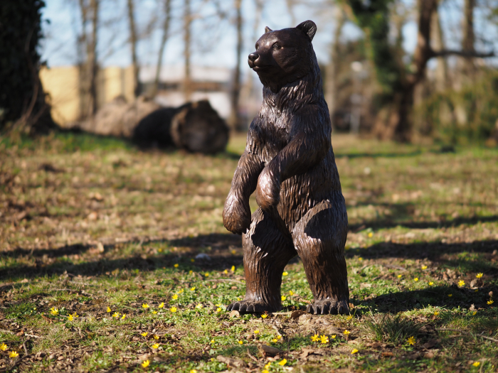 Statuie bronz, Pui de urs [8]