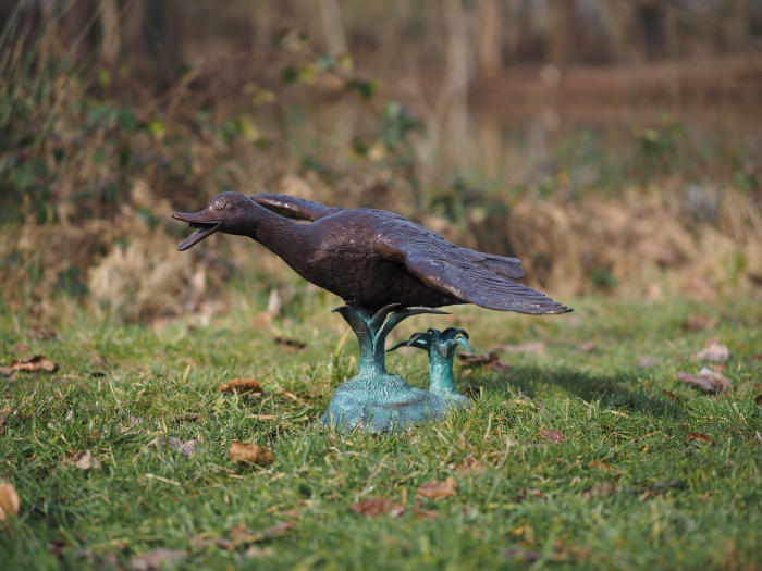 Statuie bronz, Rață [2]