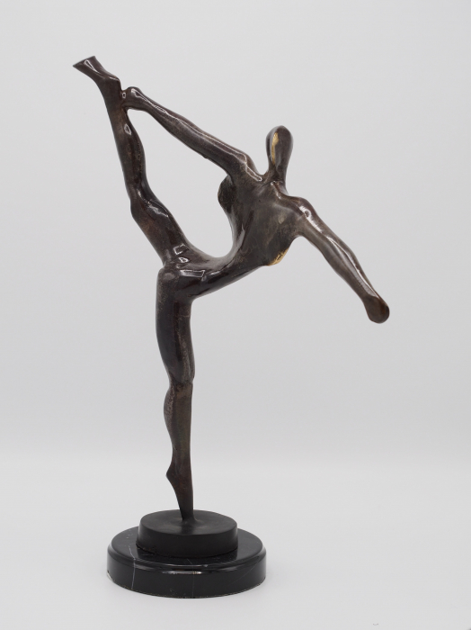 Statuie dansator modern, Bronz, 42 x 15 x 34 cm [2]