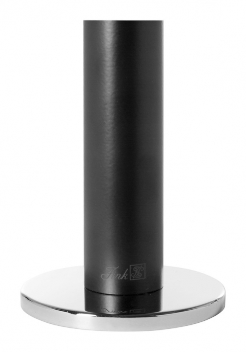 STRATO, Suport lumânare, vopsit cu pulbere neagră, nichel, h. 24 cm [4]