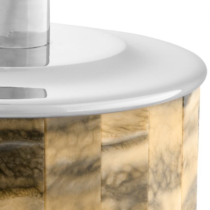 Suport brichetă Bonham, finisaj nichel, Dims: Ø 13 | H. 10 (CM) [4]