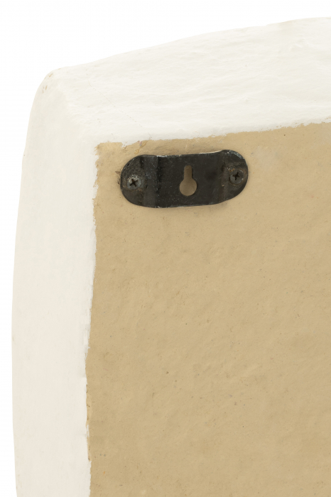 Suport de perete, Flint, Paper Mache, Alb, S, L 45| W 30| H 10 cm [3]