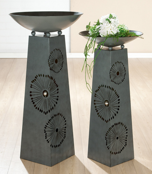 Suport flori DANDELION, metal, 117x58 cm [2]