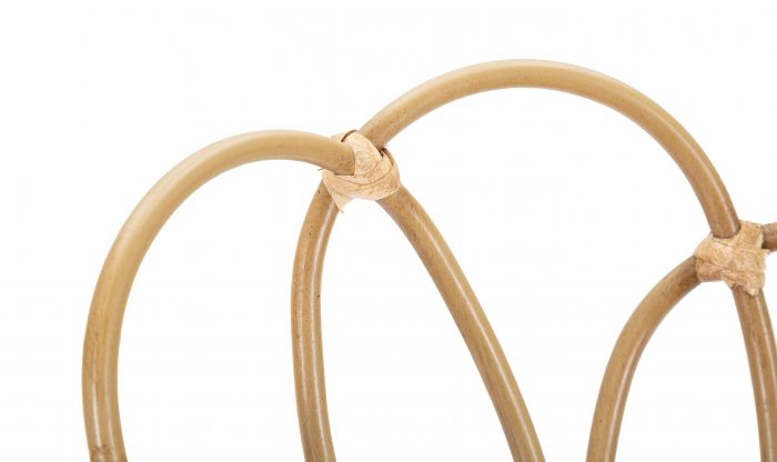 Suport ghiveci PANAMA TOWER, Maro, Fier/Ratan sintetic, 62x28x28 cm [4]