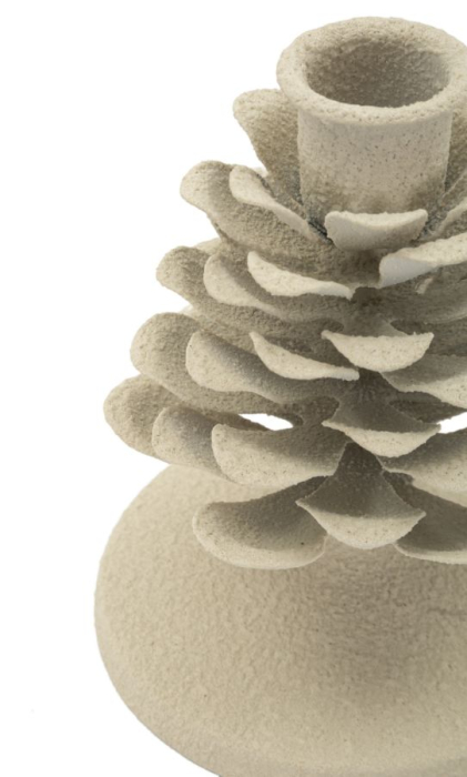 Suport lumanare, Con de pin, 9,5x11,5 [4]