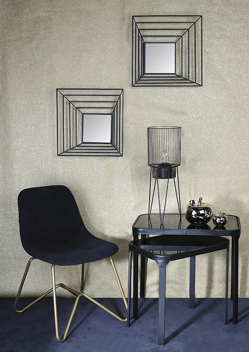 Suport lumanare DIVERSITY, metal/sticla, 53x19 cm [2]