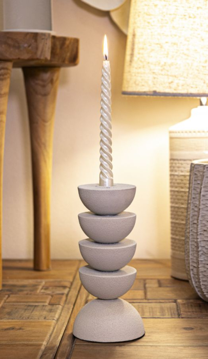 Suport lumanare, dune pix cm ø 10x21 [5]