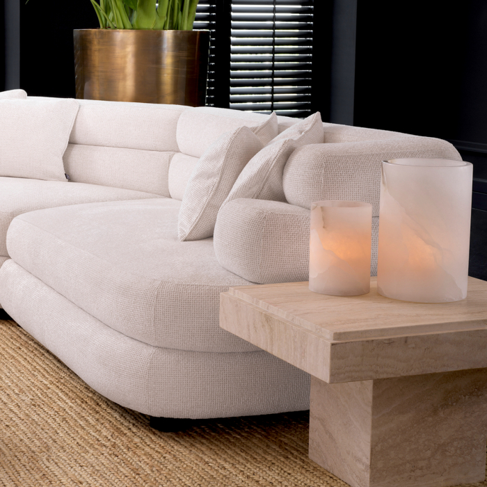 Suport lumanare Hurricane, Mercer L alabastru, Dims: Ø 20 | H. 29.5  (CM) [2]