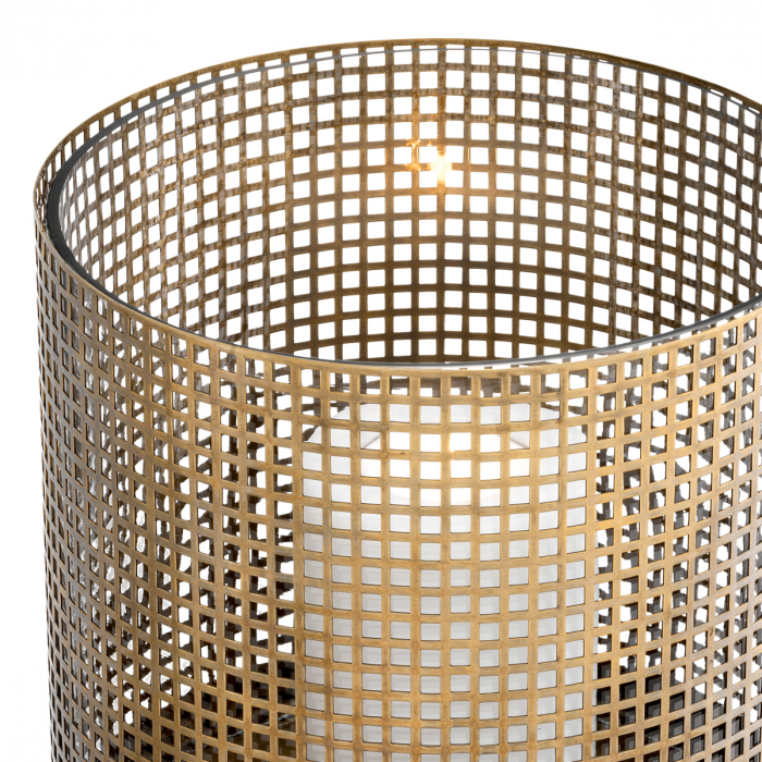 Suport lumanare Hurricane, Sterling, finisaj din alamă vintage , Dims: Ø 25.5 | H. 25 (CM) [5]