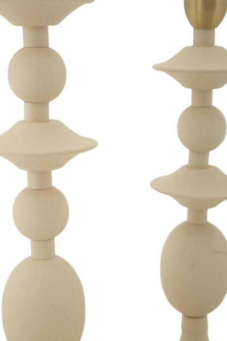 Suport lumanare, Set de 2 buc. Gemini cm ø10x29-10x33 [3]