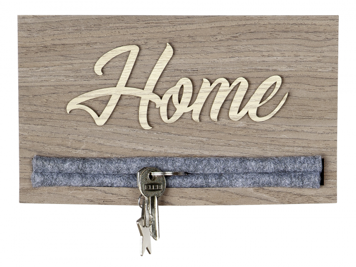 Suport pentru chei HOME, MDF, 24x14x3 cm [2]