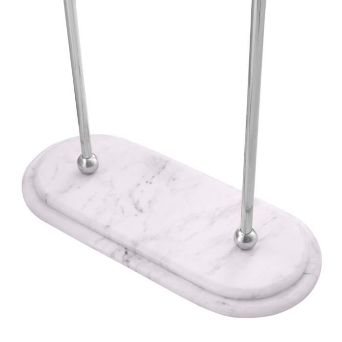 Suport pentru prosoape Lowell S pol marmură albă, Dims: L. 22 | W. 50 | H. 91 (CM) [4]